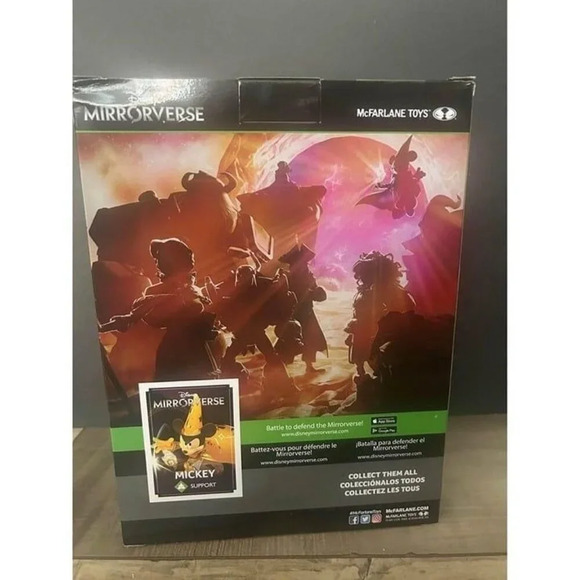 mickey mouse 12 inch mirror verse‎ figure new sealed​ - Picture 3 of 3